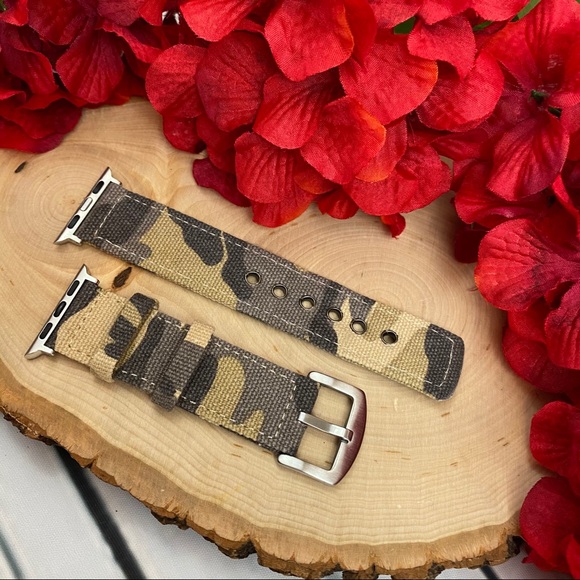 Camouflage Nylon Watchband for Apple Watch - Picture 10 of 15